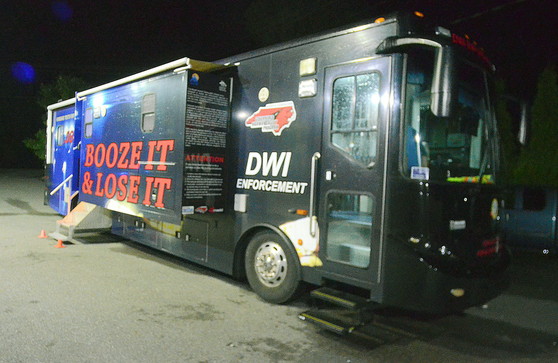 DWI checkpoint in Catawba